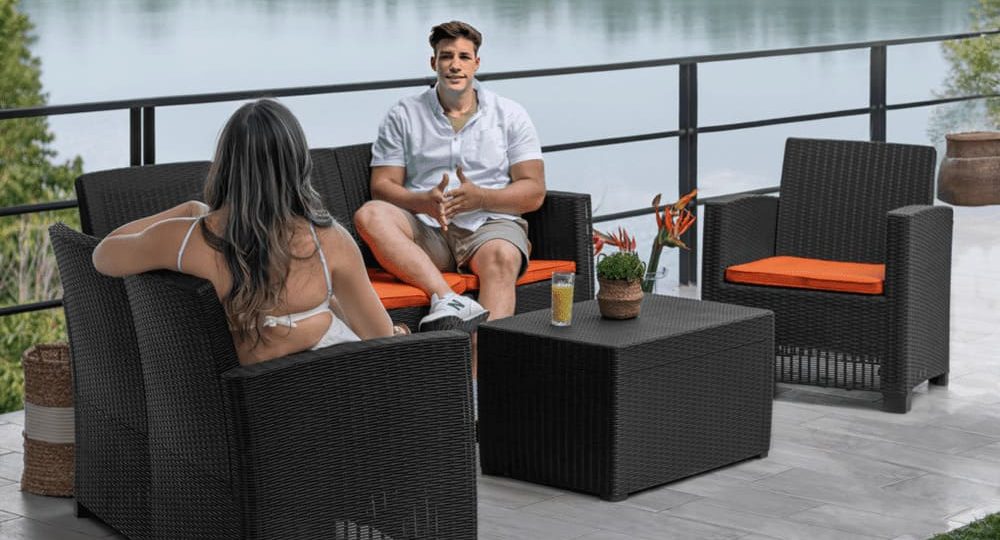 Ventajas de los muebles de plástico para jardines en Aruba